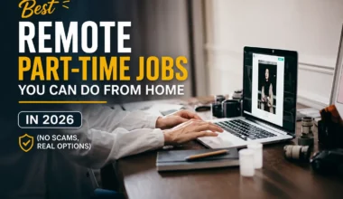 Best Remote Part-Time Jobs You Can Do From Home in 2026 (No Scams, Real Options)