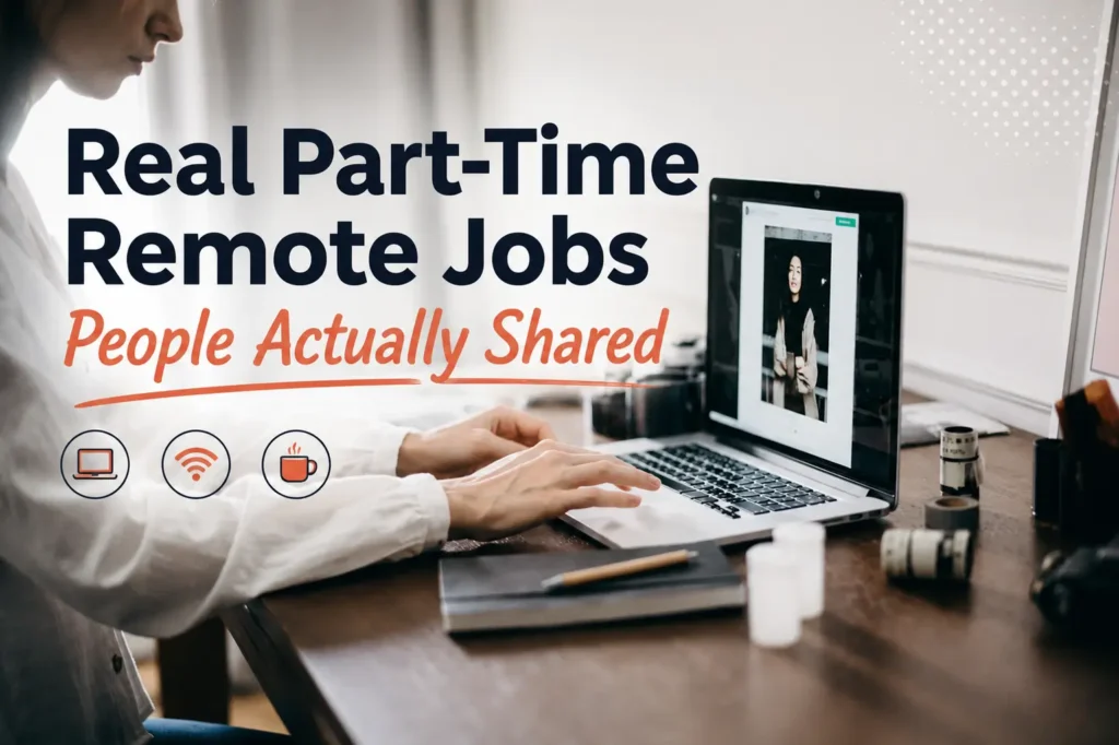 Real Part-Time Remote Jobs People Actually Shared