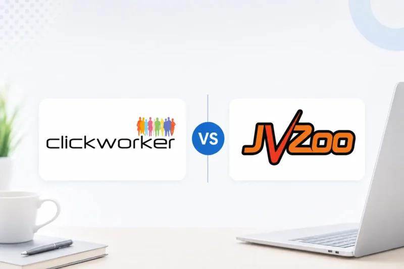 Clickworker vs JVZoo: 2 Real Ways to Make Money Online