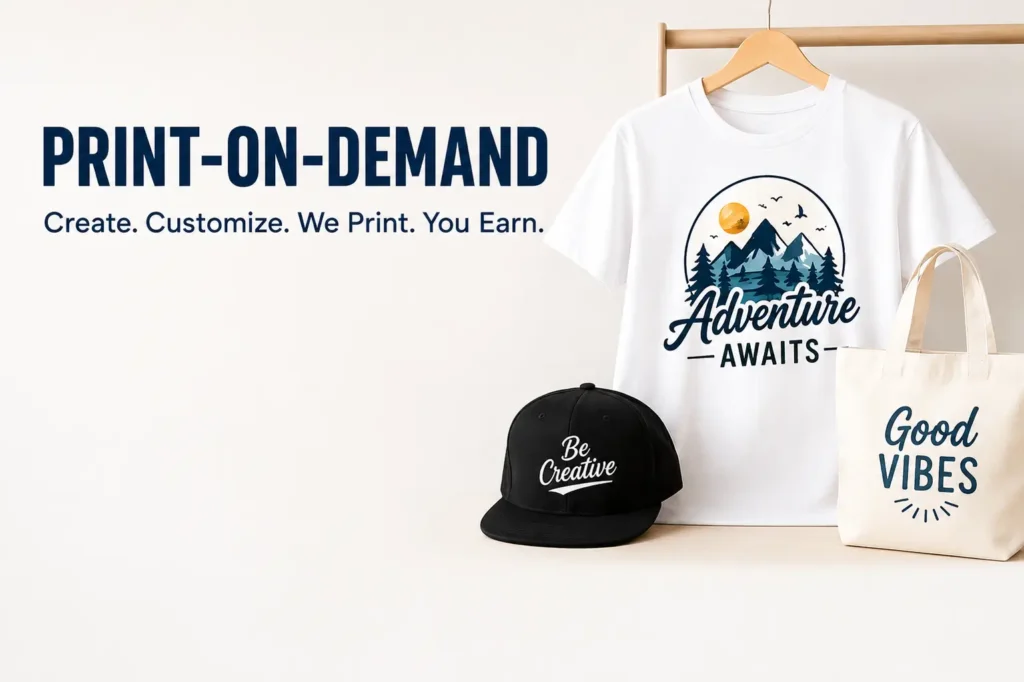 3. Print-on-Demand — A Real Store With Zero Inventory